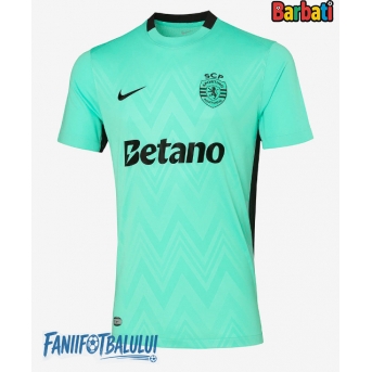 Sporting CP Tricou Fotbal Replică 2025-26 Barbati Treilea
